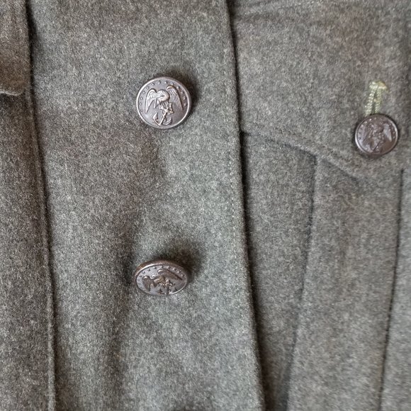 Vintage WWII USMC Winter Dress Uniform - Wool Jacket and Pants - Picture 13 of 16